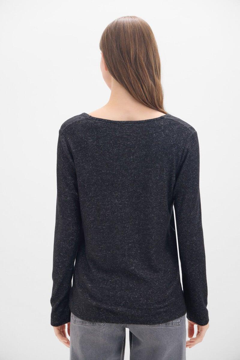 Cortefiel Camiseta Básica Cuello Pico