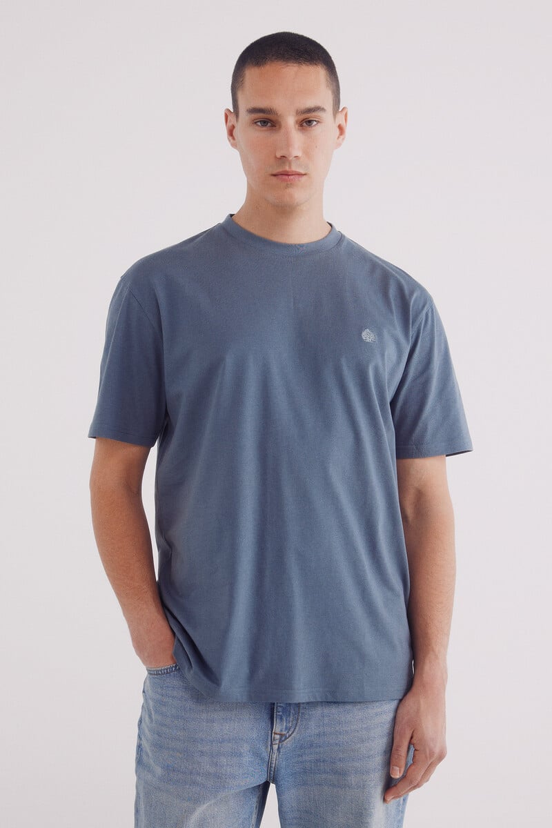Cortefiel Camiseta básica cuello redondo