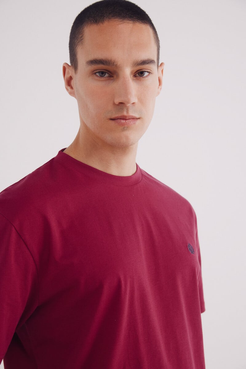 Cortefiel Camiseta Básica Cuello Redondo