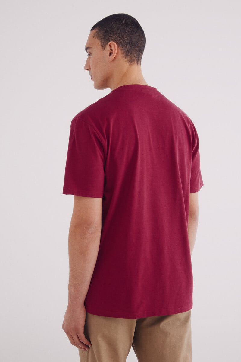 Cortefiel Camiseta Básica Cuello Redondo