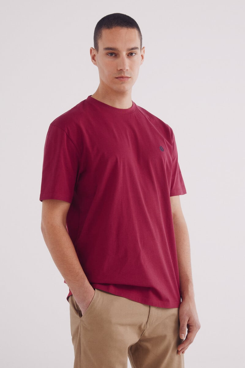 Cortefiel Camiseta básica cuello redondo