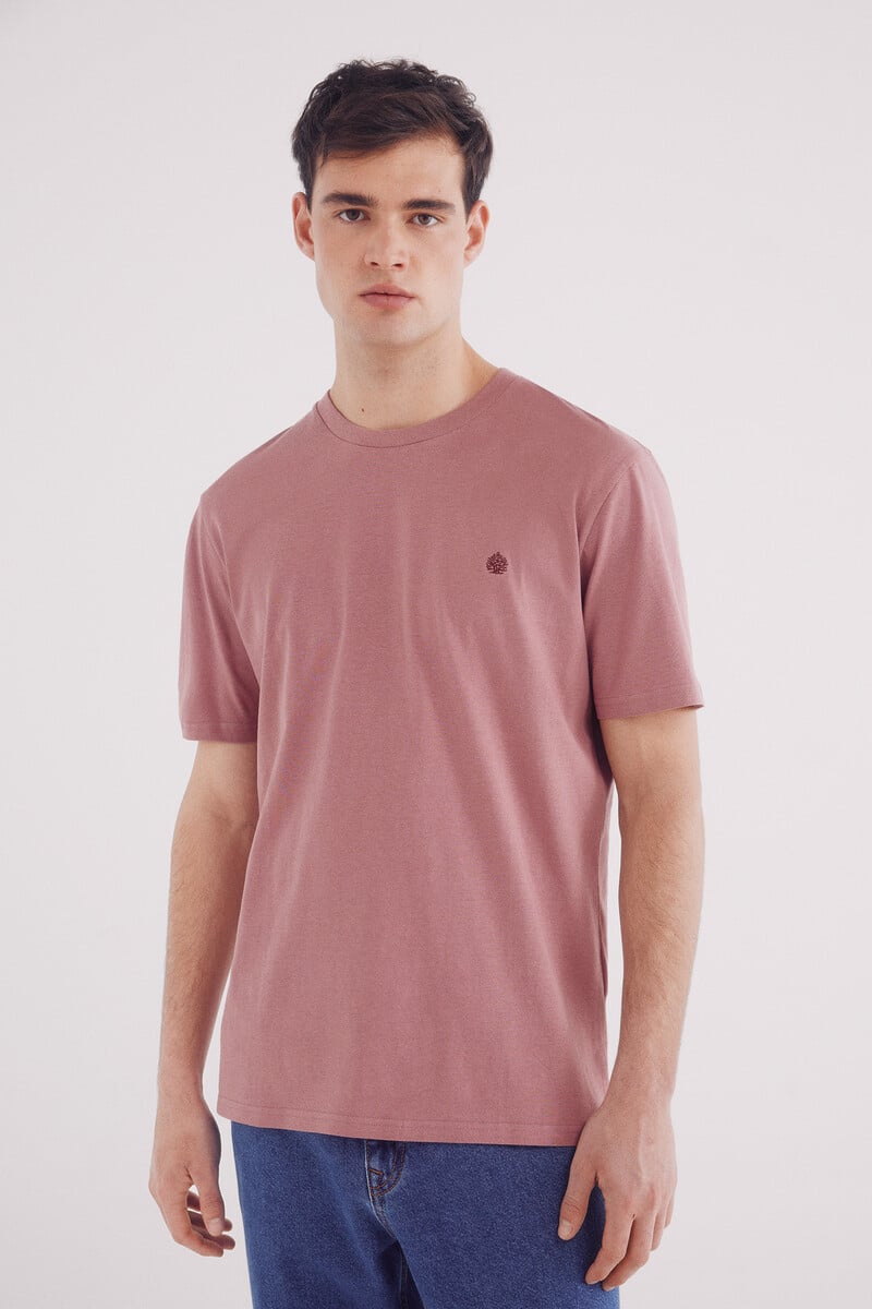 Cortefiel Camiseta básica cuello redondo