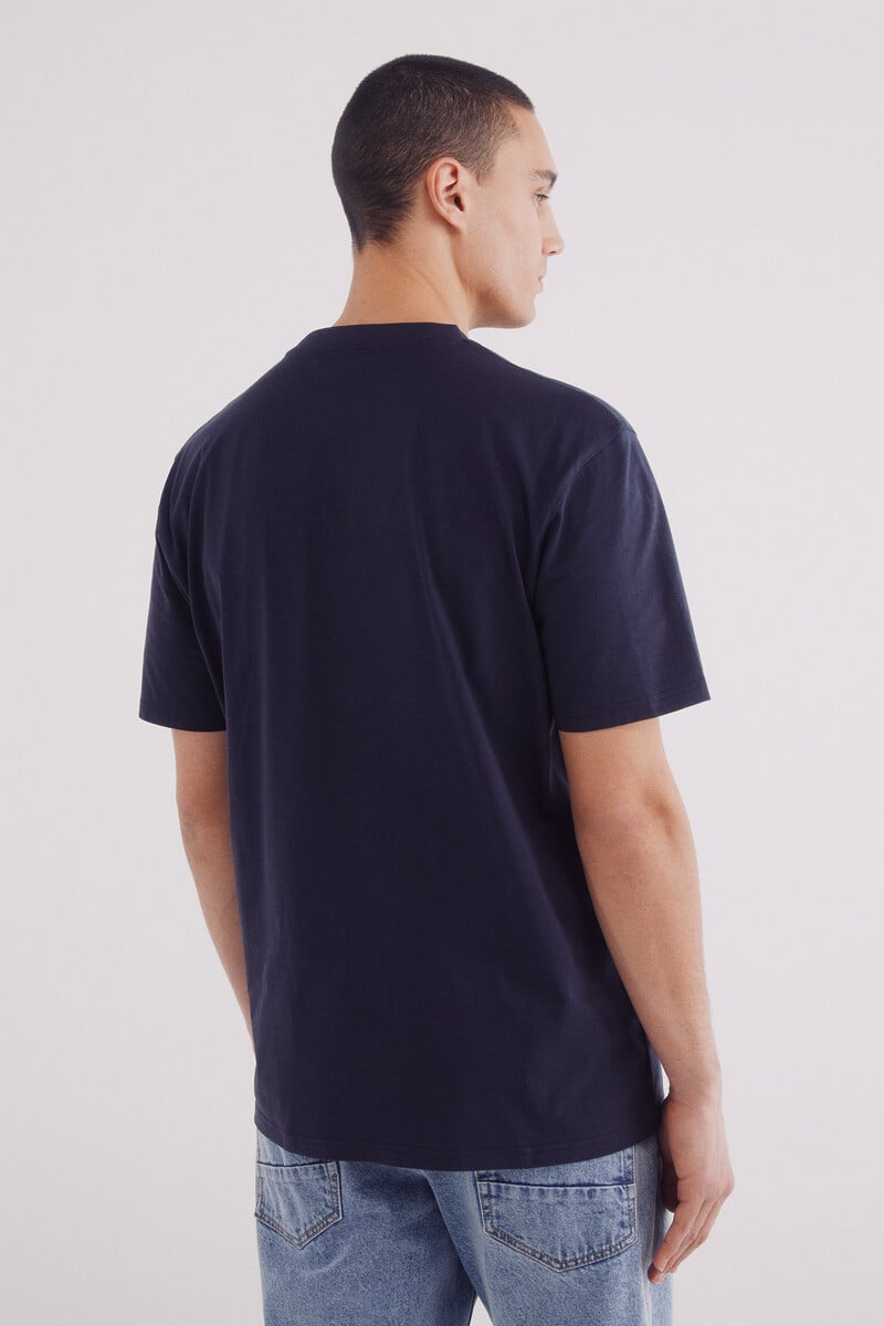 Cortefiel Camiseta Básica Cuello Redondo