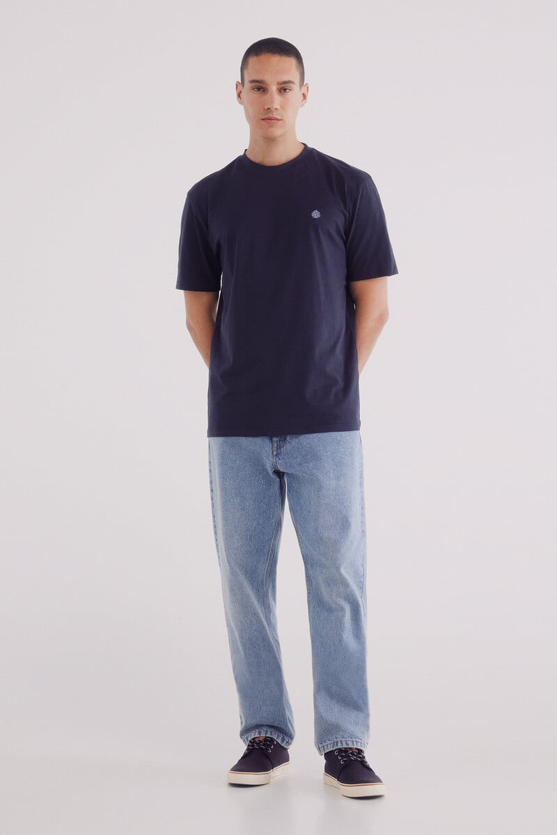 Cortefiel Camiseta Básica Cuello Redondo