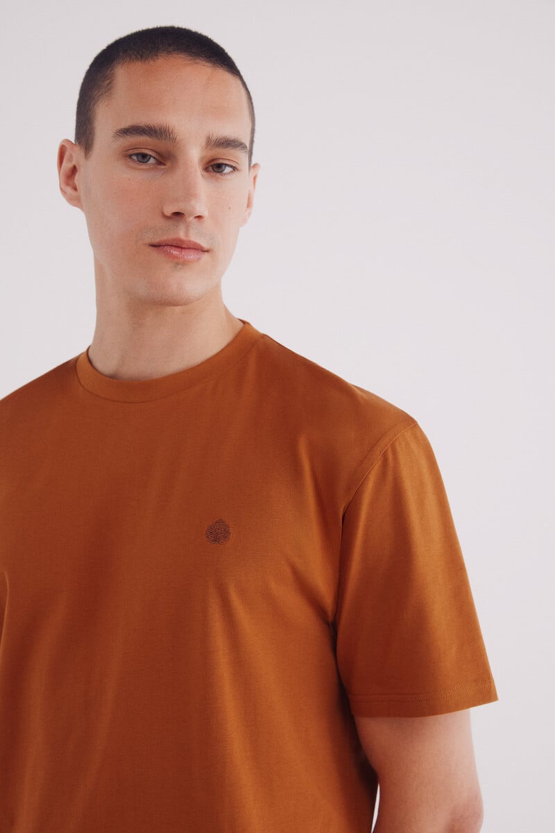 Cortefiel Camiseta Básica Cuello Redondo