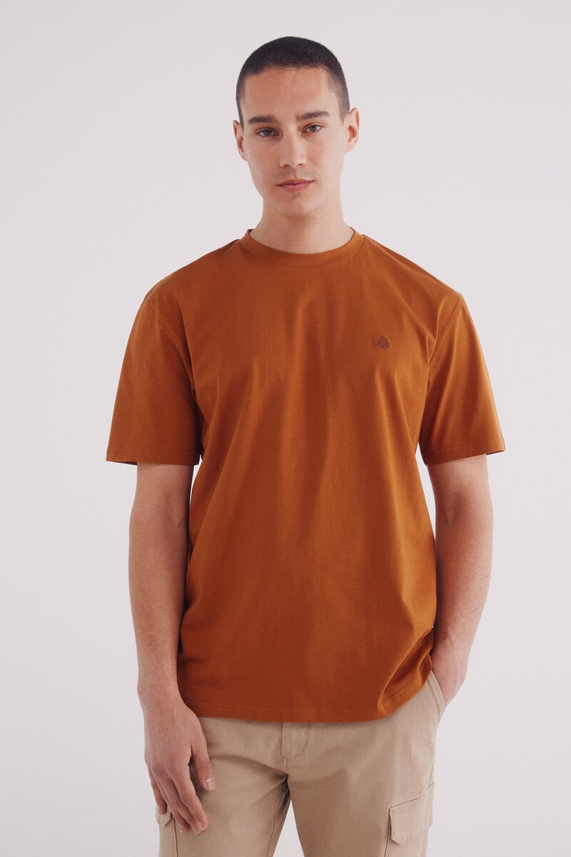 Cortefiel Camiseta básica cuello redondo