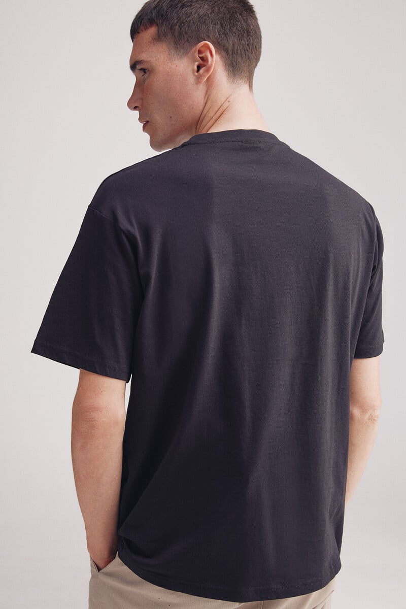 Cortefiel Camiseta Básica Cuello Redondo