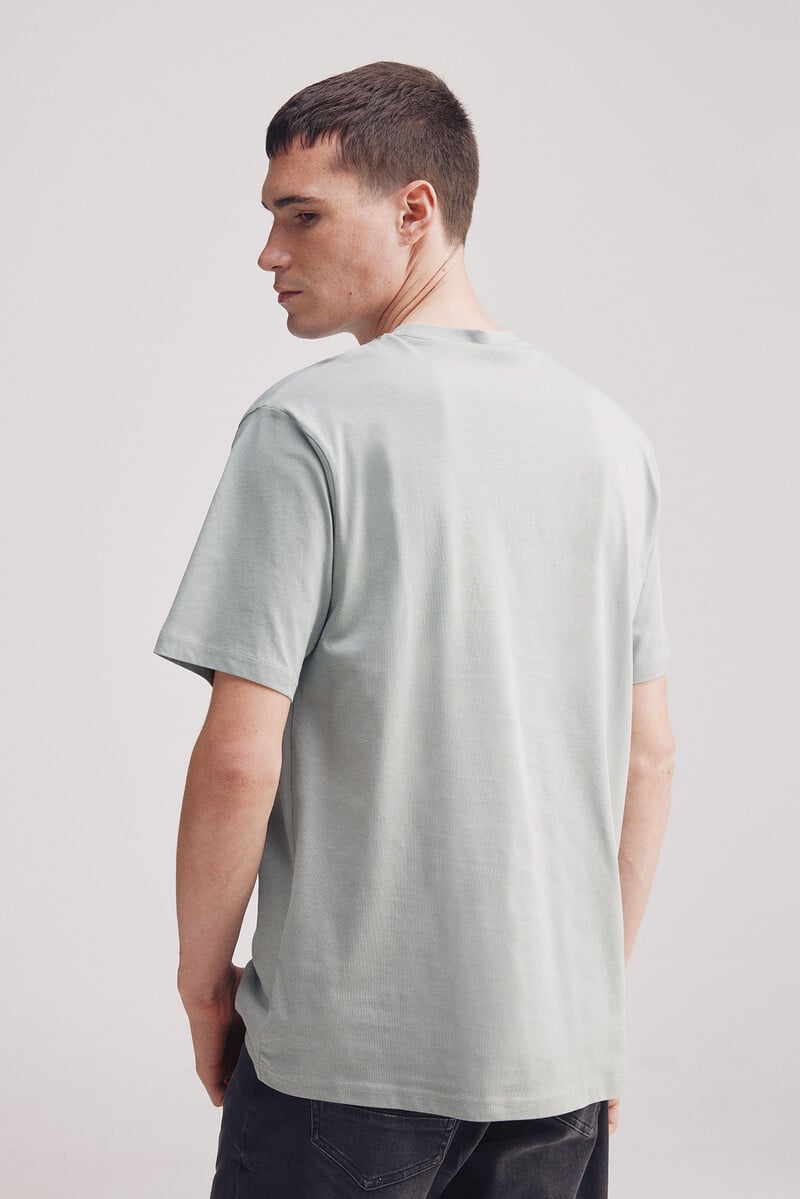 Cortefiel Camiseta Básica Cuello Redondo