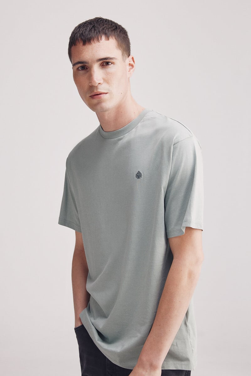 Cortefiel Camiseta básica cuello redondo