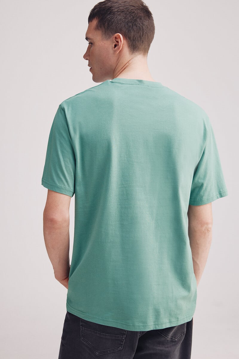 Cortefiel Camiseta Básica Cuello Redondo