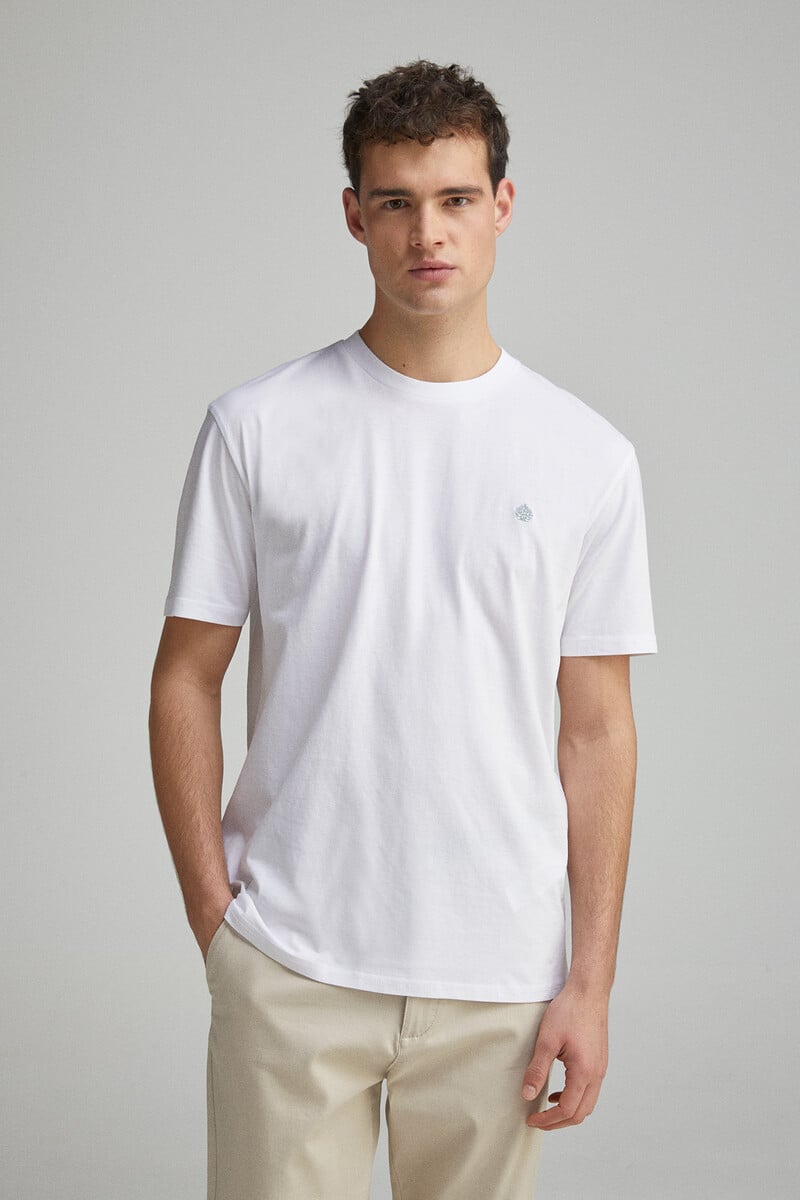 Cortefiel Camiseta básica cuello redondo