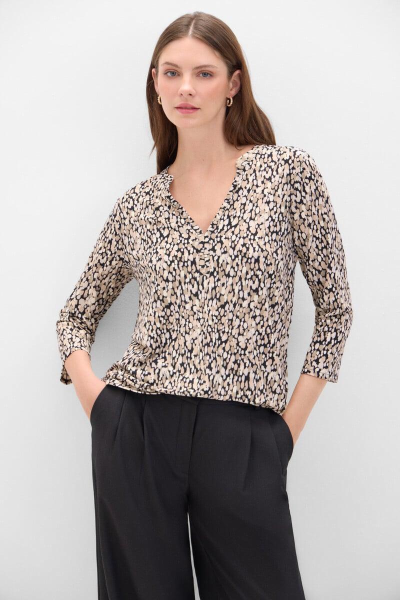 Cortefiel Camiseta básica fluida