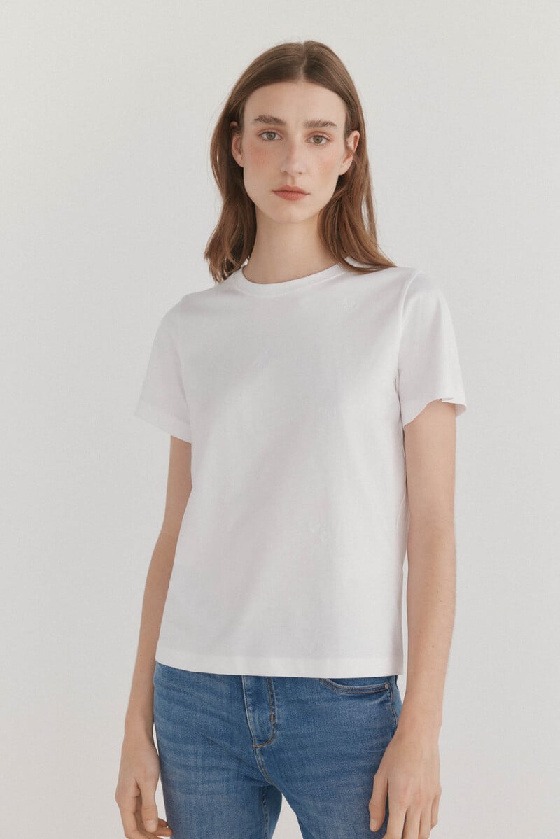 Cortefiel Camiseta Básica Logo