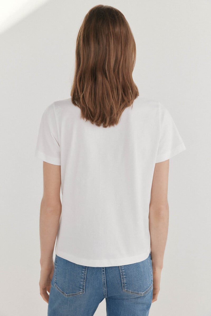 Cortefiel Camiseta Básica Logo