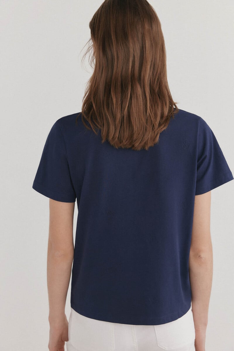 Cortefiel Camiseta Básica Logo