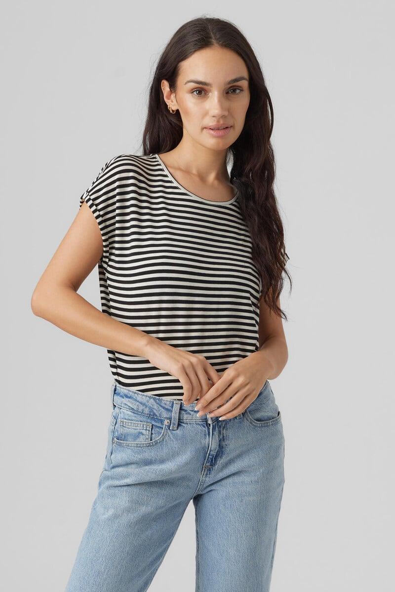 Cortefiel Camiseta Básica Manga Corta