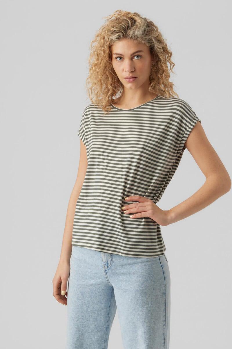 Cortefiel Camiseta Básica Manga Corta