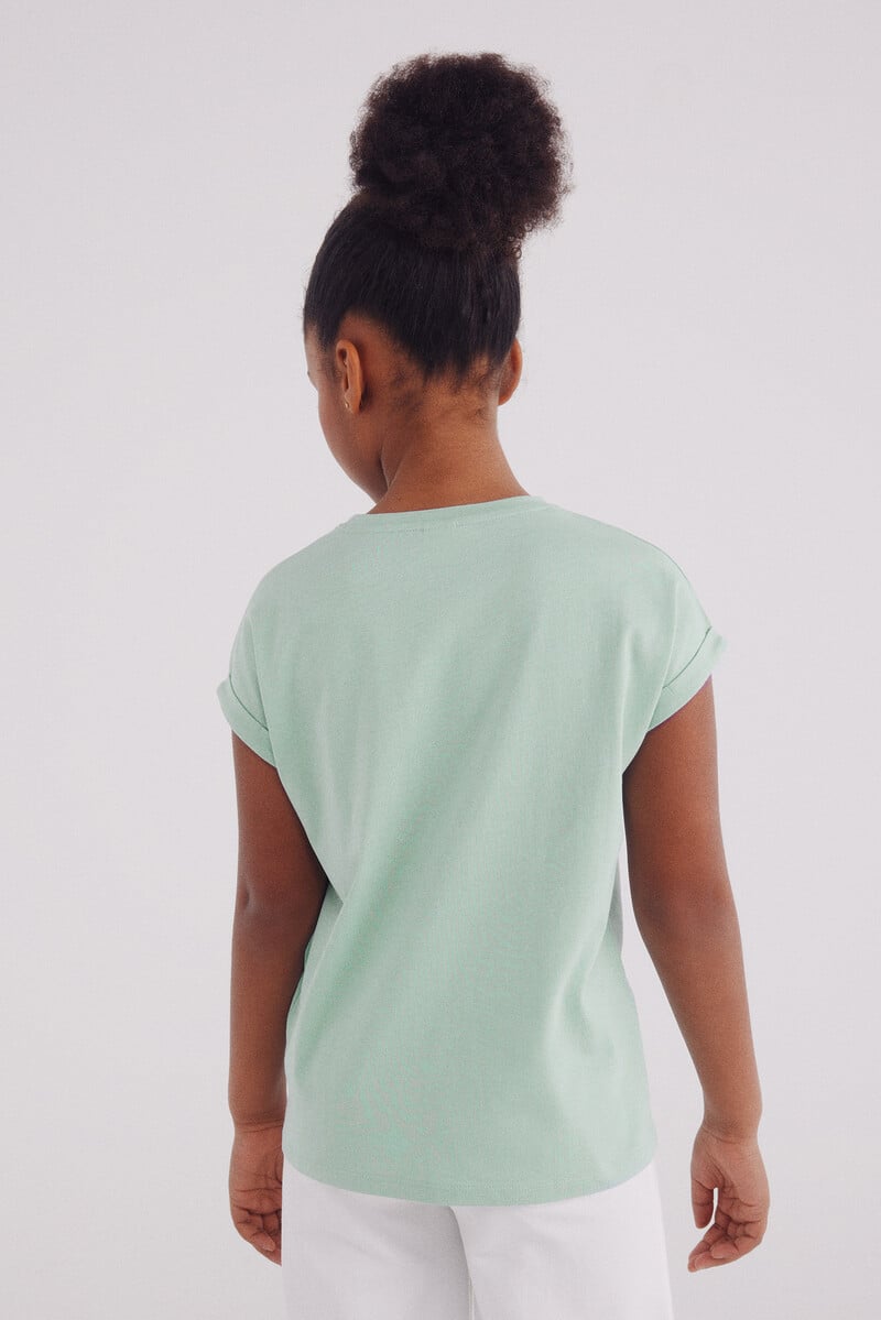 Cortefiel Camiseta Bici Cordon Niña