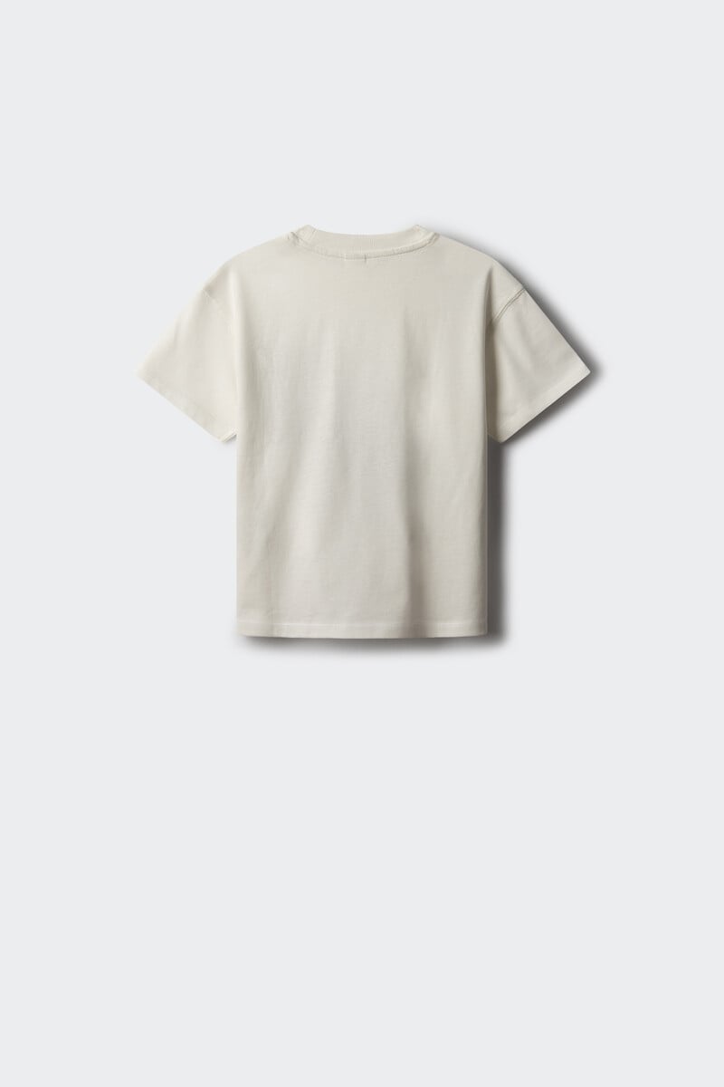 Cortefiel Camiseta Bolsillo Contraste Niño