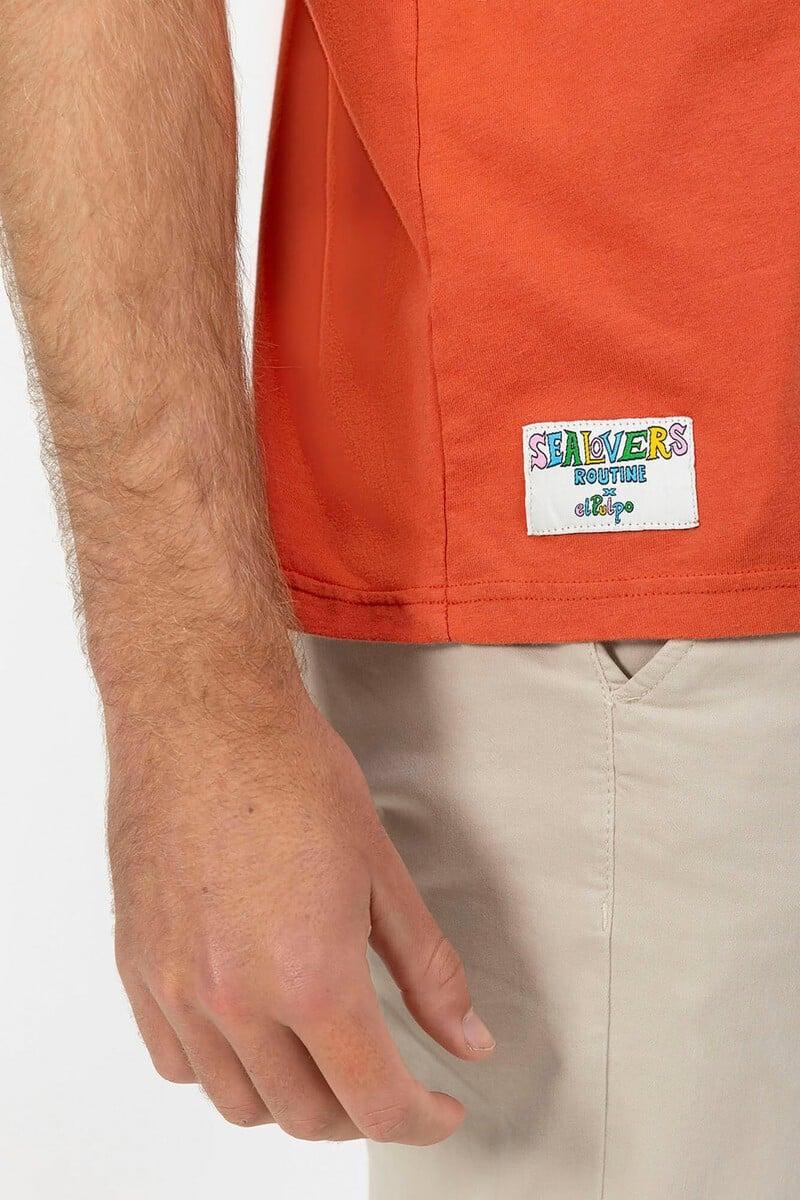 Cortefiel Camiseta Bordado Logo ElPulpo