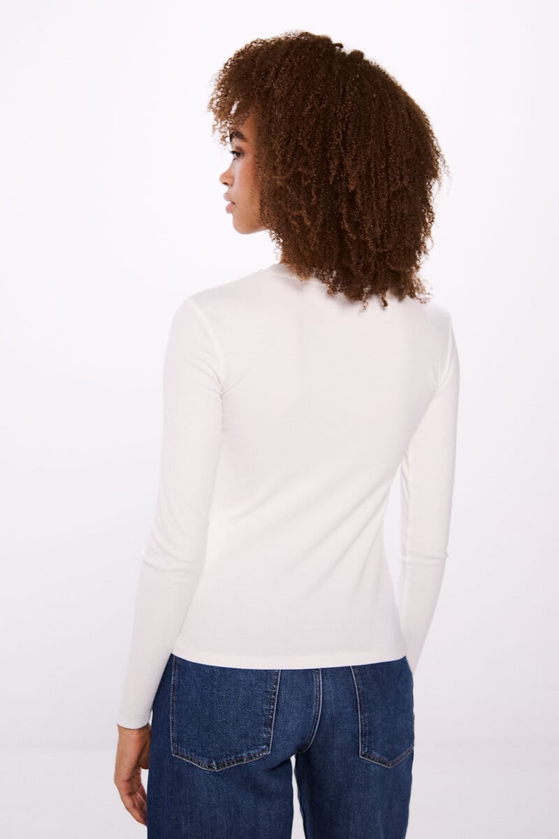 Cortefiel Camiseta Botones Sisa
