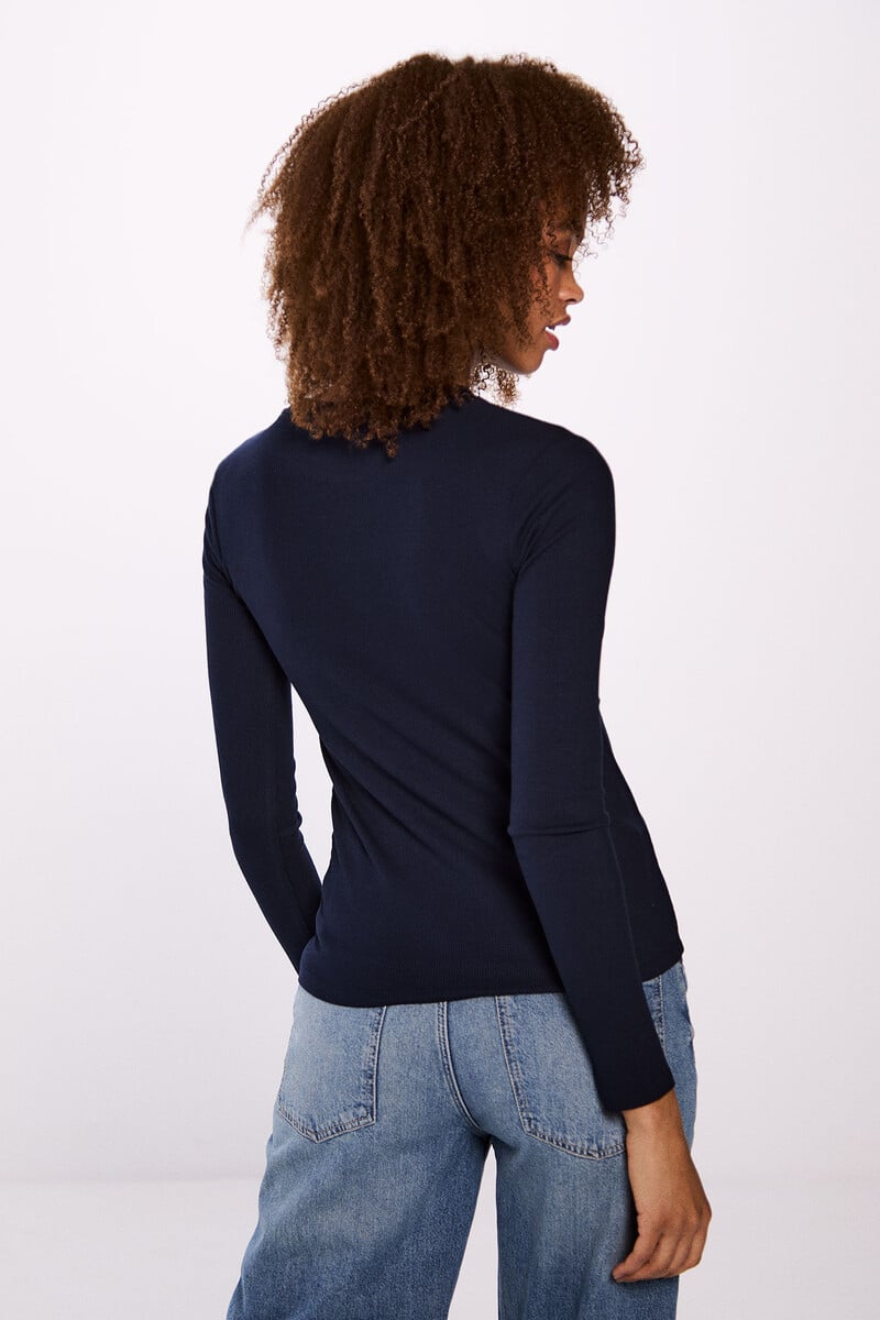 Cortefiel Camiseta Botones Sisa