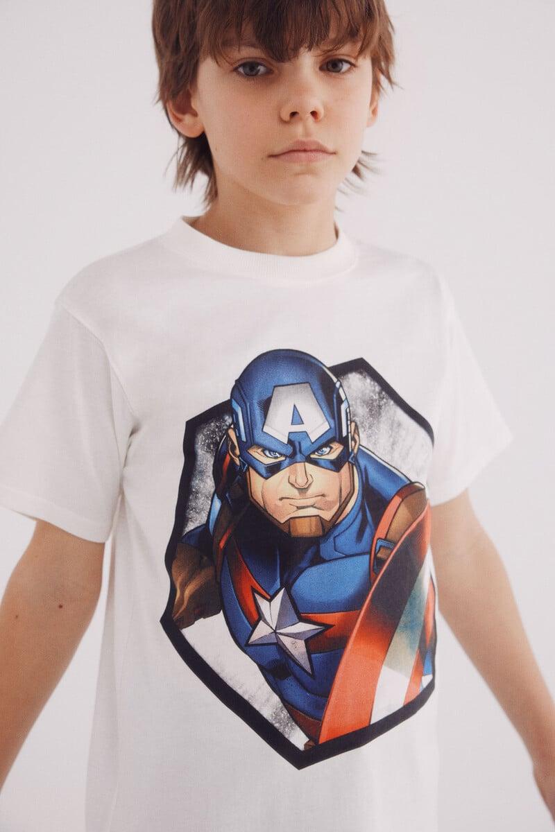Cortefiel Camiseta Capitan America niño
