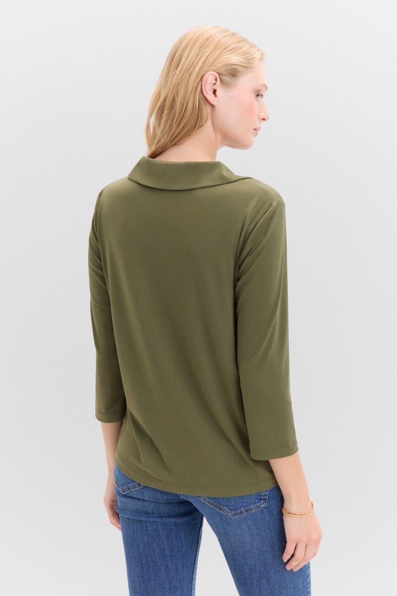 Cortefiel Camiseta Con Botones