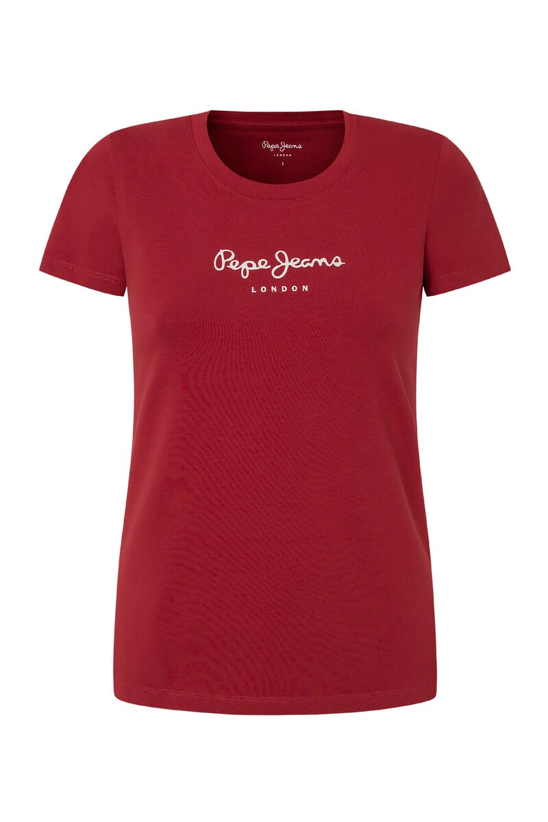 Cortefiel Camiseta con cuello redondo