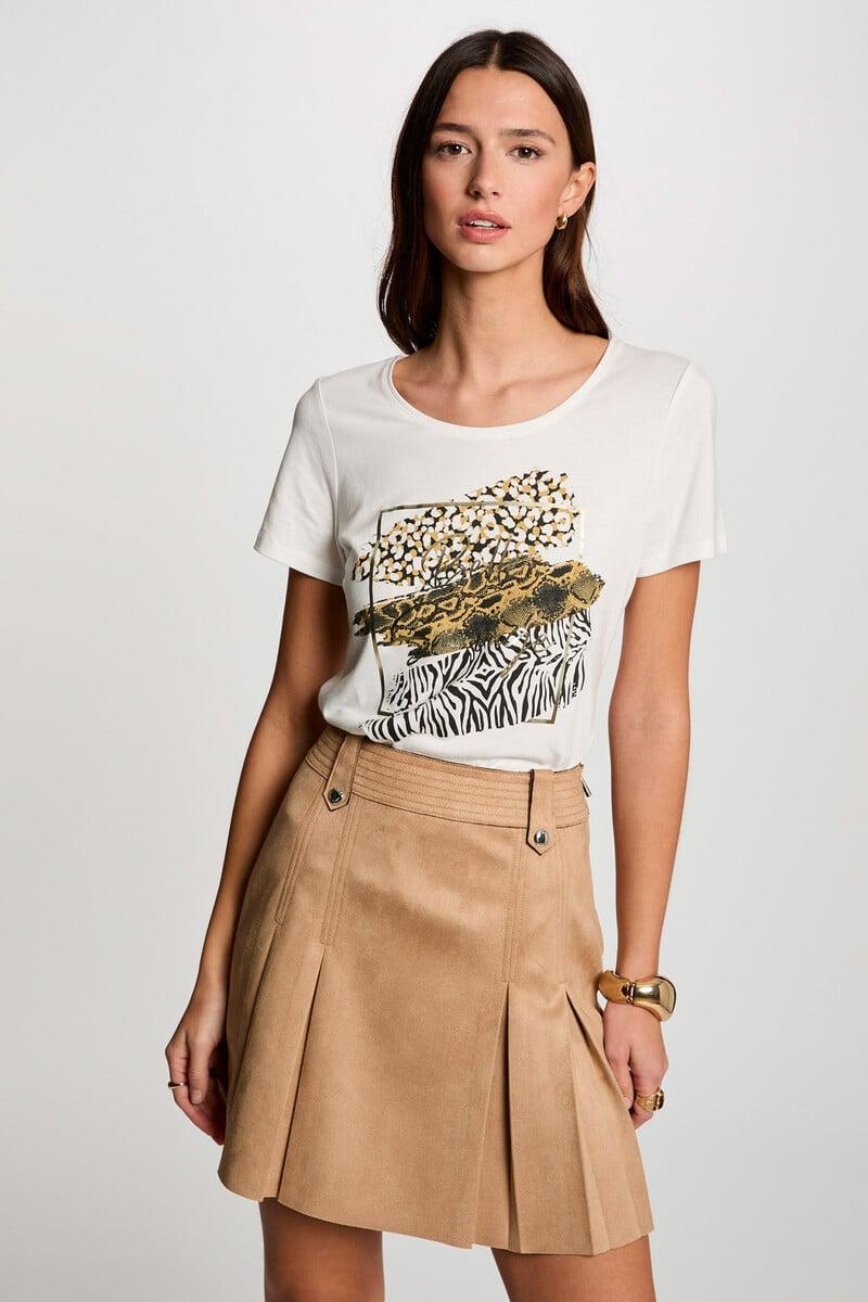 Cortefiel Camiseta con mensaje