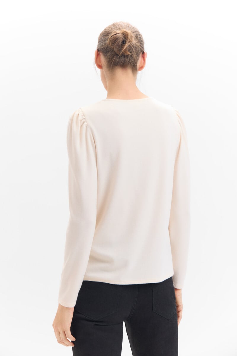 Cortefiel Camiseta Con Studs