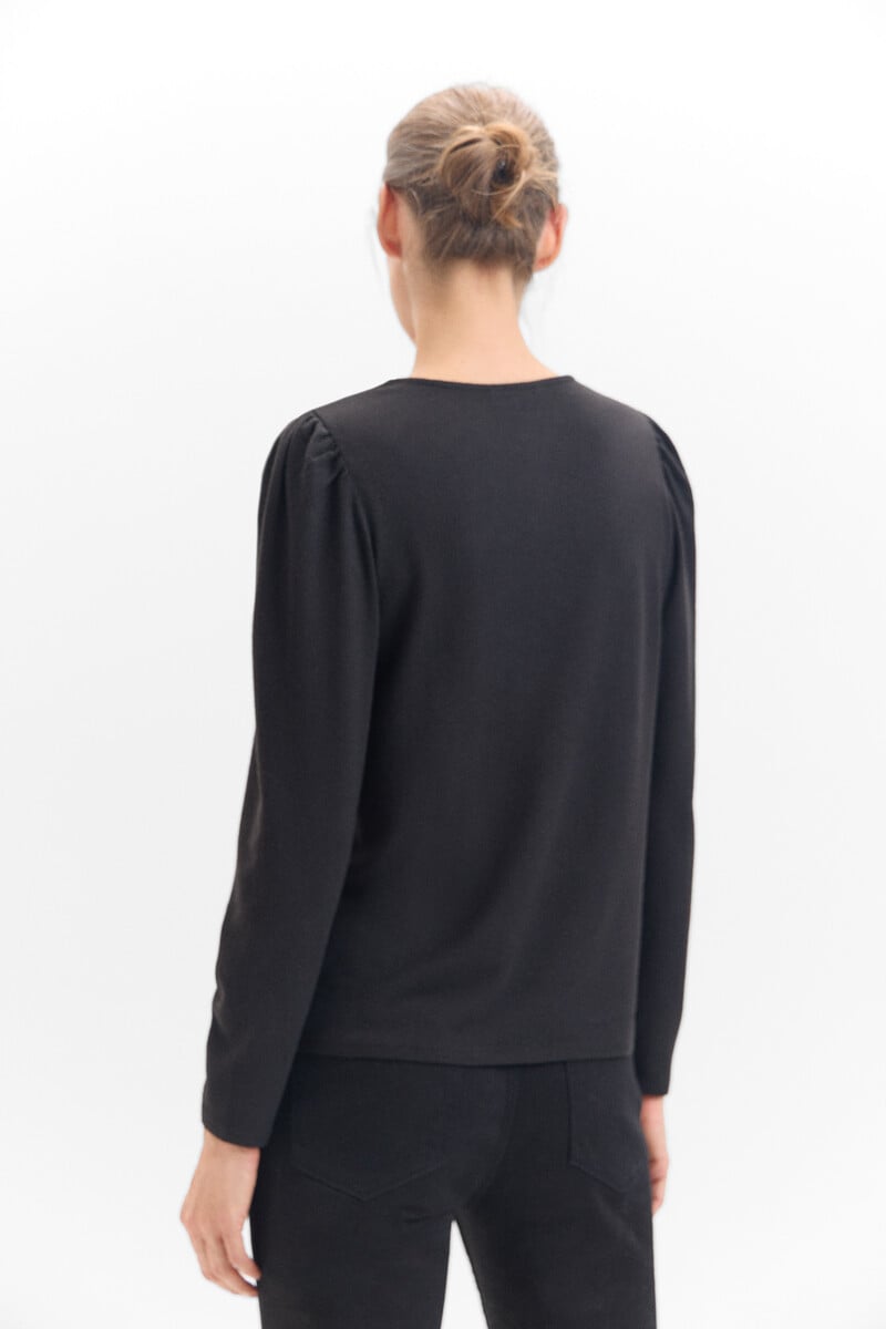 Cortefiel Camiseta Con Studs