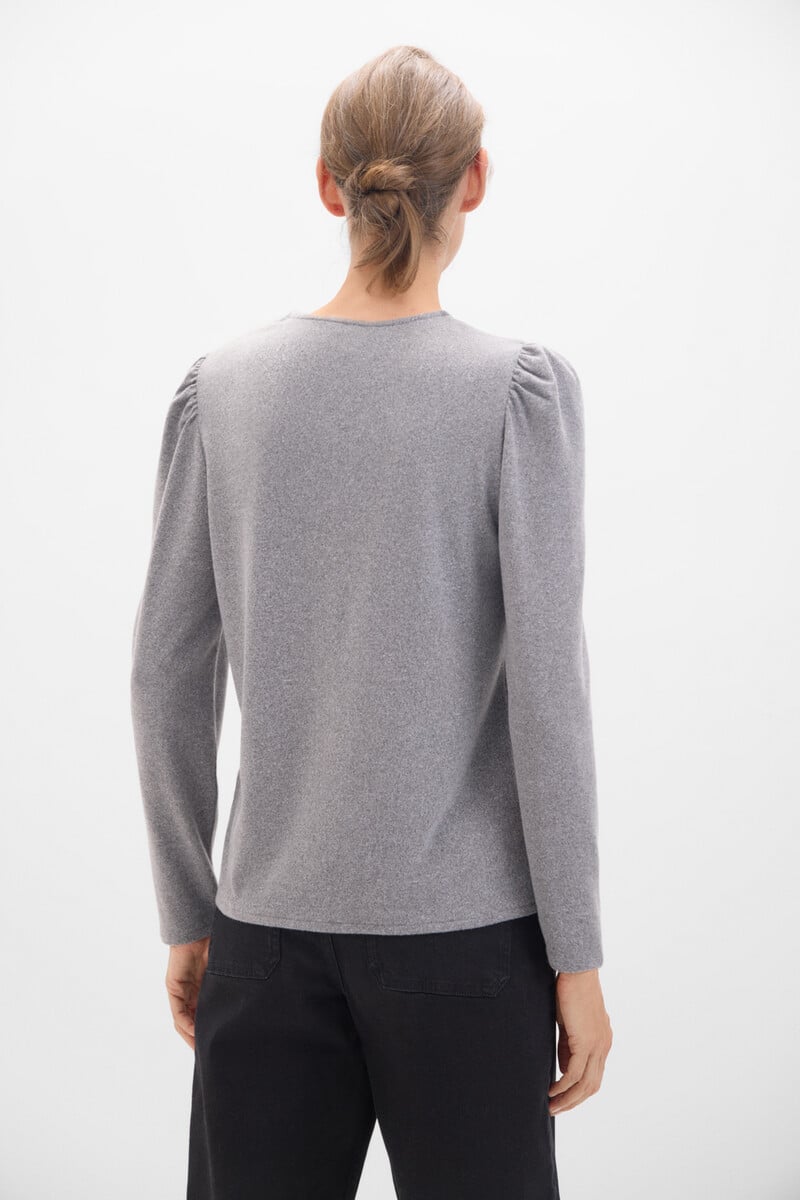 Cortefiel Camiseta Con Studs