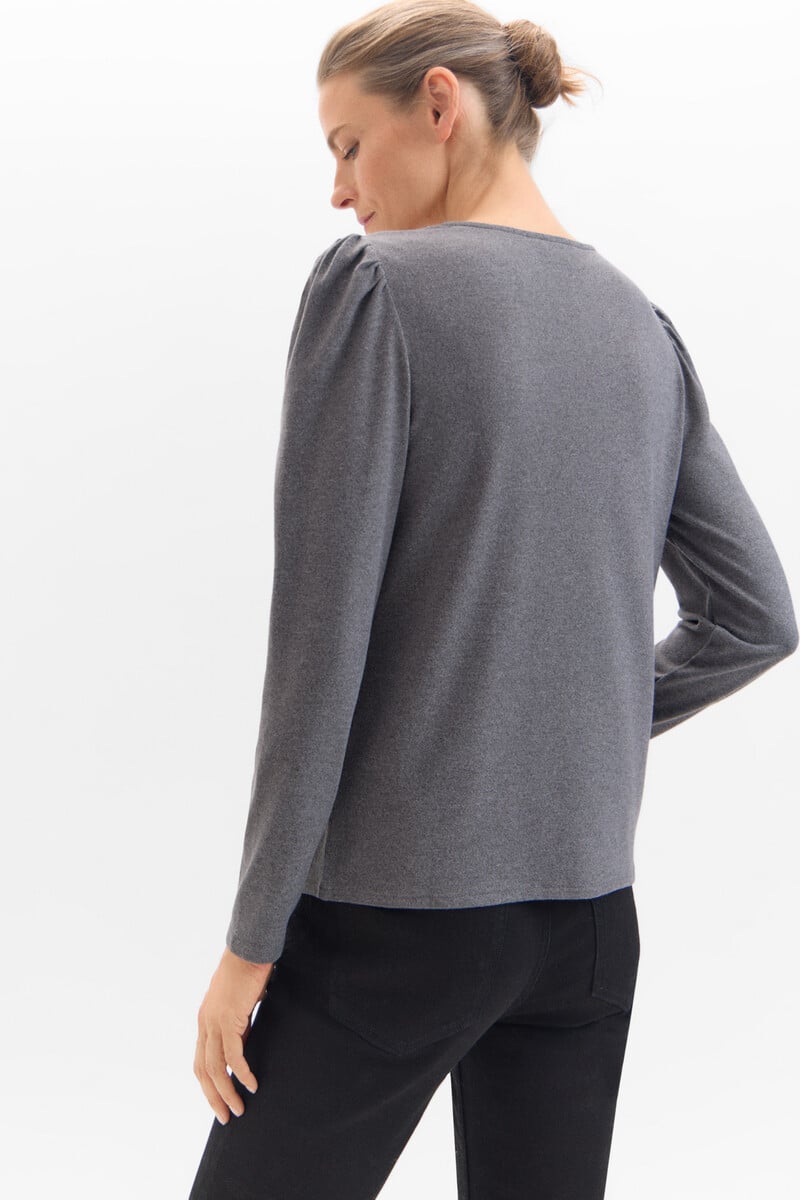 Cortefiel Camiseta Con Studs