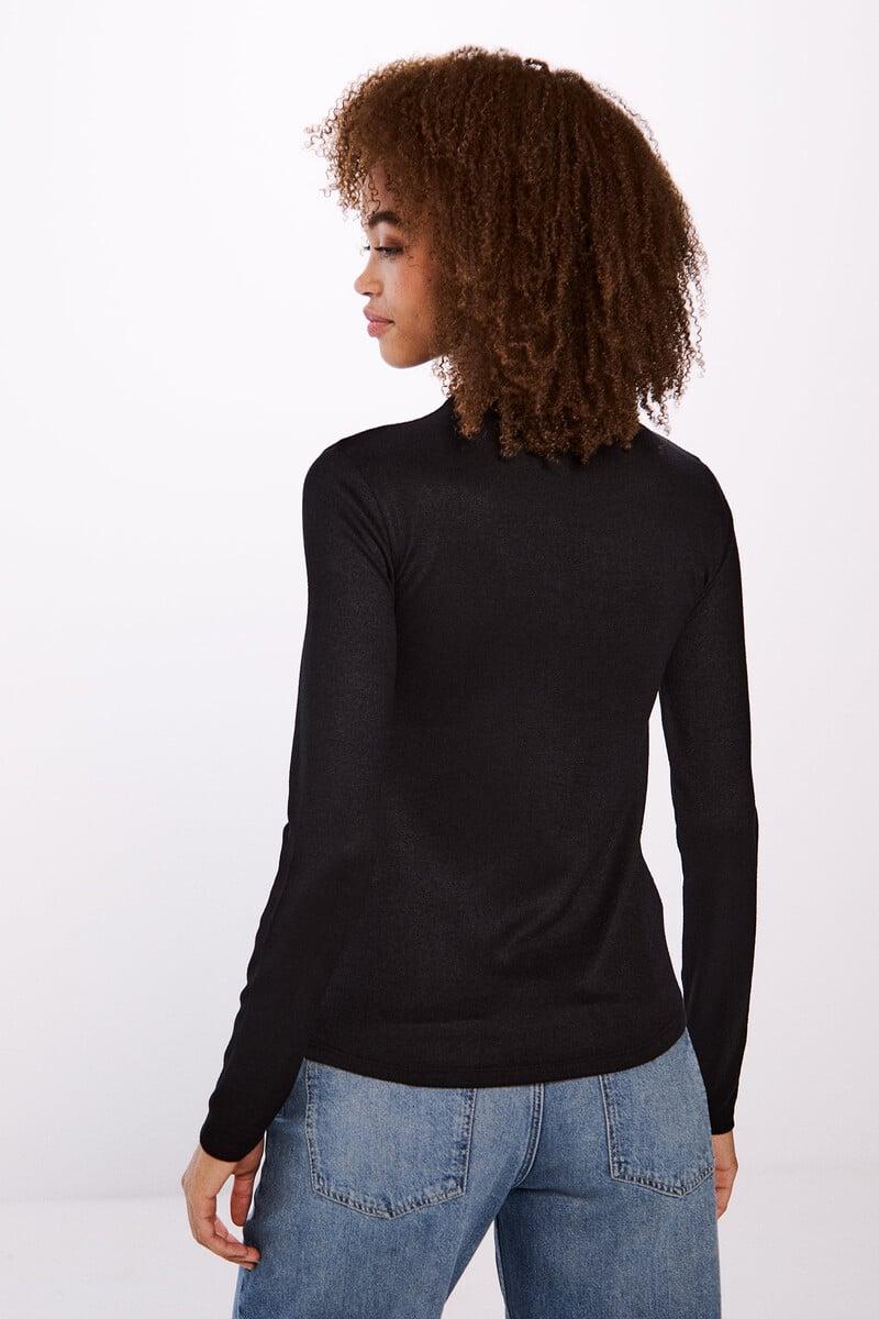 Cortefiel Camiseta Cuello Perkins Tacto Suave