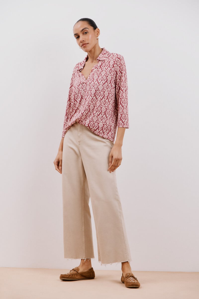 Cortefiel Camiseta Cuello Polo