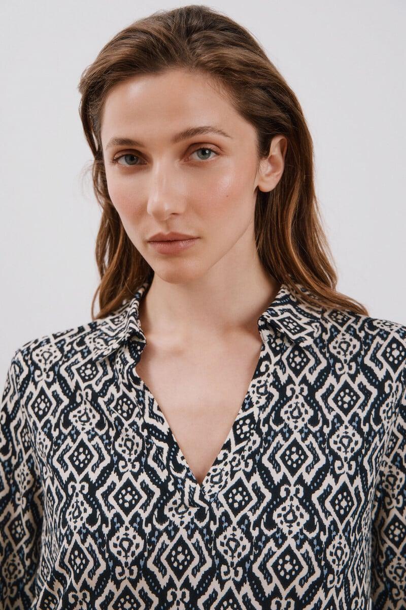 Cortefiel Camiseta Cuello Polo