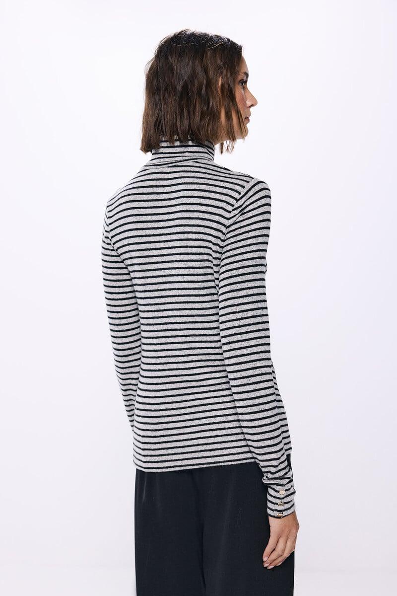 Cortefiel Camiseta Cuello Vuelto