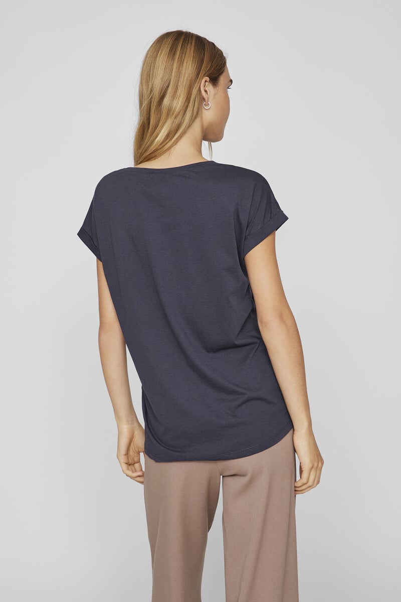 Cortefiel Camiseta De Manga Corta Algodón