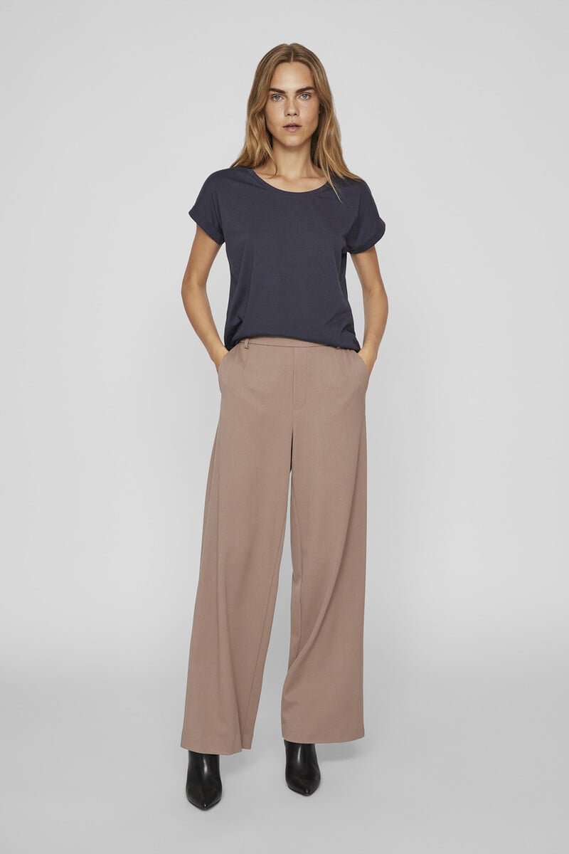 Cortefiel Camiseta de manga corta algodón