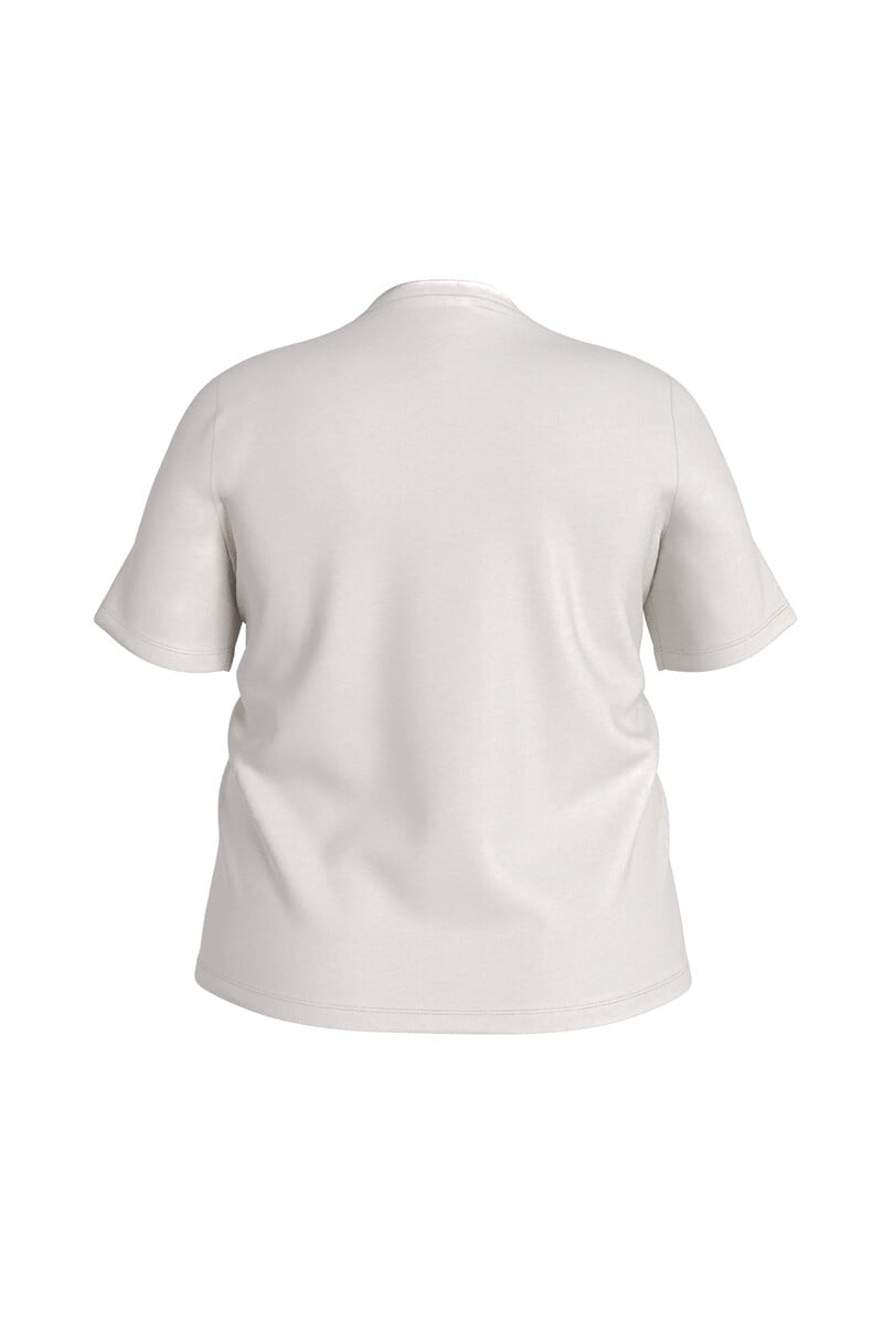 Cortefiel Camiseta De Manga Corta Curve