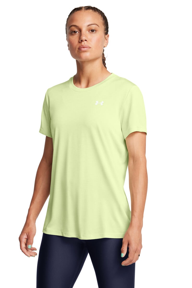 Cortefiel Camiseta de manga corta Twist verde