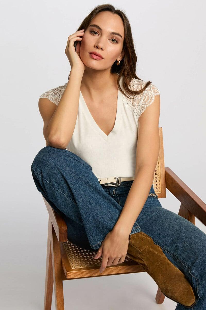 Cortefiel Camiseta de manga corta