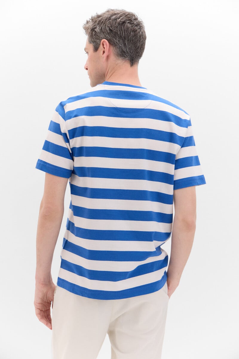 Cortefiel Camiseta De Rayas