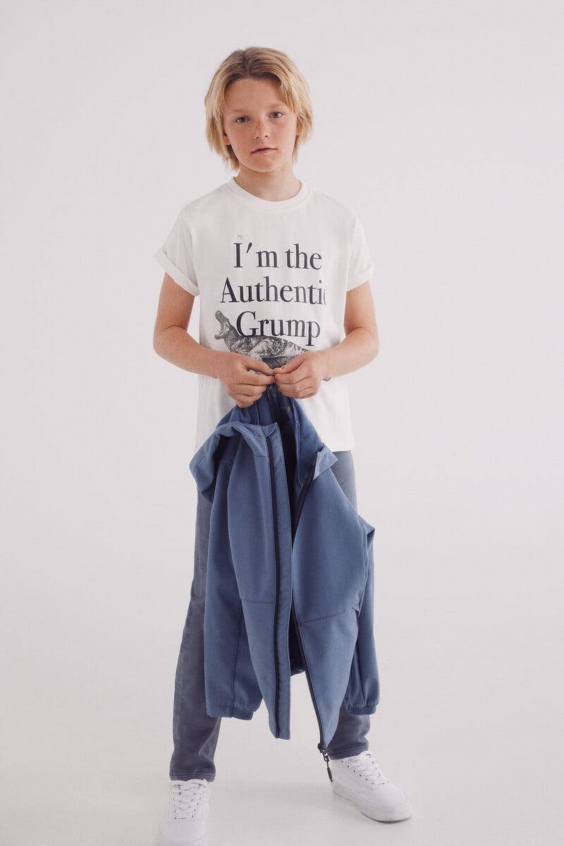 Cortefiel Camiseta Dinosaurio Niño