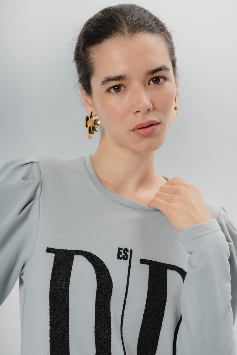 Cortefiel Camiseta DP Gris Carolina