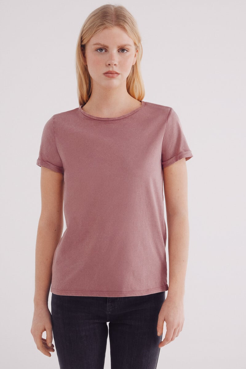 Cortefiel Camiseta efecto lavado