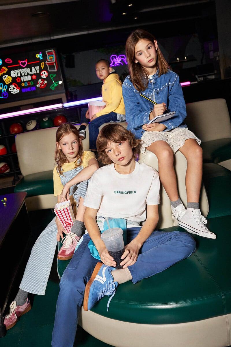 Cortefiel Camiseta Estampada Niño