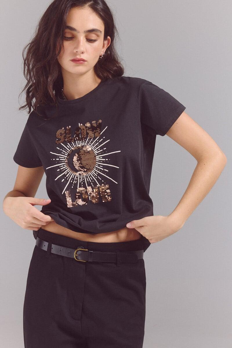 Cortefiel Camiseta estampada
