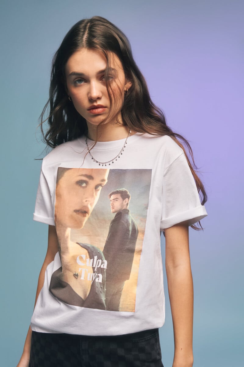 Cortefiel Camiseta Gráfica